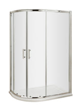 Hudson Reed Pacific Offset Quadrant Shower Enclosure - Square T Shape Handle – 800mm & 900mm, photo 2