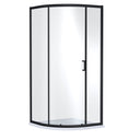 Nuie 900mm Lucie Single Entry Curved Shower Enclosure – Chrome, Brushed Brass or Matt Black, photo 4