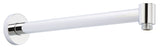 Nuie Wall-Mounted Shower Arm – Chrome or Brushed Bronze, photo 2