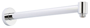 Nuie Wall-Mounted Shower Arm – Chrome or Brushed Bronze, photo 2