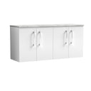 Nuie Arno 1200mm 4 Door Wall Hung Vanity Unit With Worktop, photo 2