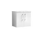 Nuie Arno 600mm 2 Door Wall Hung Vanity Unit With Worktop, photo 11