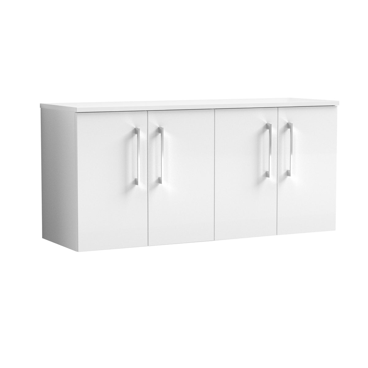 Nuie Arno 1200mm 4 Door Wall Hung Vanity Unit With Worktop, photo 12
