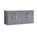 Nuie Arno 1200mm 4 Door Wall Hung Vanity Unit With Worktop, photo 4