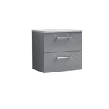 Nuie Arno 2 Drawer Wall Hung Vanity Unit With Worktop – 600mm, 800mm & 1200mm, photo 4