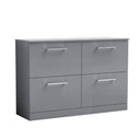 Nuie Arno 1200mm 4 Drawer Floor Standing Vanity Unit With Worktop, photo 4
