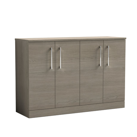 Nuie Arno 1200mm 4 Door Floor Standing Vanity Unit With Worktop, photo 5