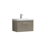 Nuie Arno 1 Drawer Wall Hung Vanity Unit With Basin – 600mm & 800mm, photo 5