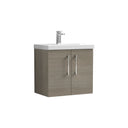 Nuie Arno 2 Door Wall Hung Vanity Unit With Basin – 500mm & 600mm, photo 5