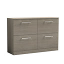 Nuie Arno 1200mm 4 Drawer Floor Standing Vanity Unit With Worktop, photo 5