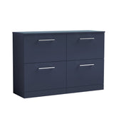 Nuie Arno 1200mm 4 Drawer Floor Standing Vanity Unit With Worktop, photo 6