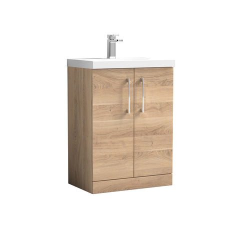 Nuie Arno 2 Door Floor Standing Vanity Unit With Basin – 500mm, 600mm & 800mm, photo 7