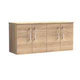 Nuie Arno 1200mm 4 Door Wall Hung Vanity Unit With Worktop, photo 7