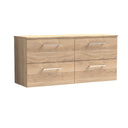 Nuie Arno 1200mm 4 Drawer Wall Hung Vanity Unit With Worktop, photo 7
