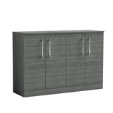 Nuie Arno 1200mm 4 Door Floor Standing Vanity Unit With Worktop, photo 8