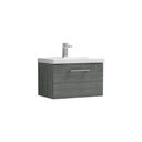 Nuie Arno 1 Drawer Wall Hung Vanity Unit With Basin – 600mm & 800mm, photo 8