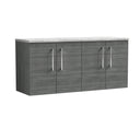 Nuie Arno 1200mm 4 Door Wall Hung Vanity Unit With Worktop, photo 8
