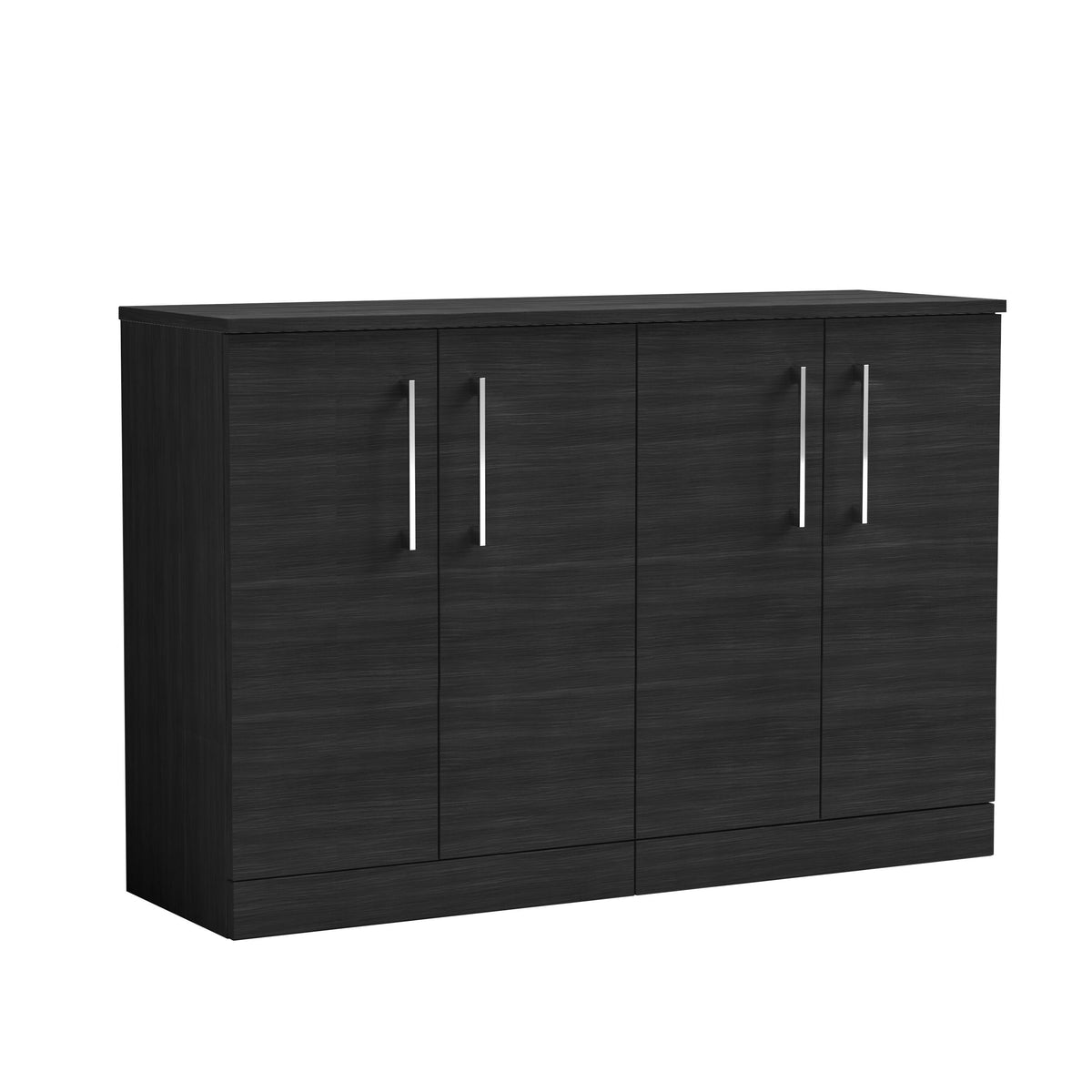 Nuie Arno 1200mm 4 Door Floor Standing Vanity Unit With Worktop, photo 9