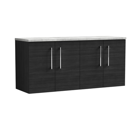 Nuie Arno 1200mm 4 Door Wall Hung Vanity Unit With Worktop, photo 9