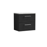 Nuie Arno 2 Drawer Wall Hung Vanity Unit With Worktop – 600mm, 800mm & 1200mm, photo 9