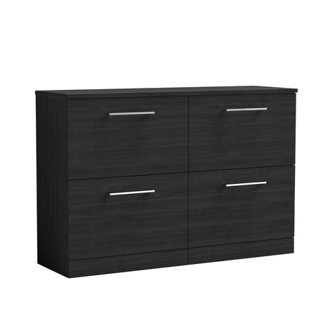 Nuie Arno 1200mm 4 Drawer Floor Standing Vanity Unit With Worktop, photo 9