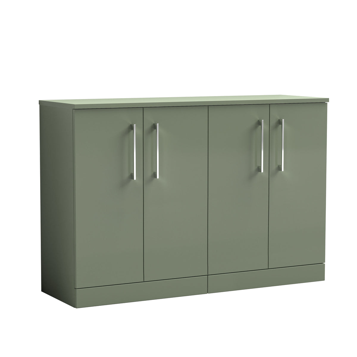 Nuie Arno 1200mm 4 Door Floor Standing Vanity Unit With Worktop, photo 10