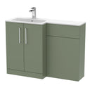 Nuie Arno 1100mm 2 Door Floor Standing Combination Vanity & WC Unit With L-Shaped Basin, photo 10