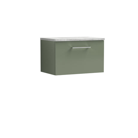 Nuie Arno 1 Drawer Wall Hung Vanity Unit With Worktop – 600mm & 800mm, photo 10