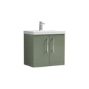 Nuie Arno 2 Door Wall Hung Vanity Unit With Basin – 500mm & 600mm, photo 10