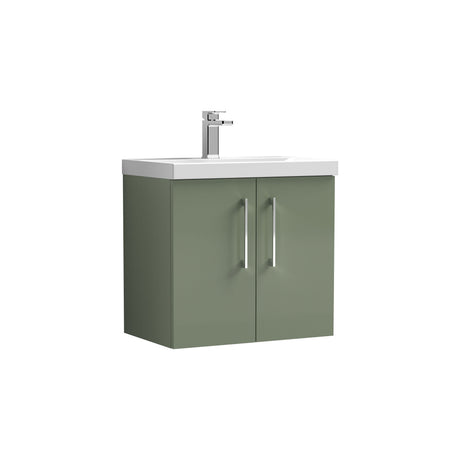 Nuie Arno 2 Door Wall Hung Vanity Unit With Basin – 500mm & 600mm, photo 10