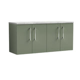 Nuie Arno 1200mm 4 Door Wall Hung Vanity Unit With Worktop, photo 10