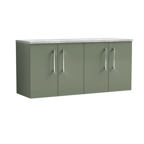 Nuie Arno 1200mm 4 Door Wall Hung Vanity Unit With Worktop, photo 10