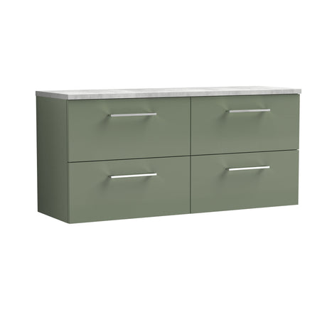 Nuie Arno 1200mm 4 Drawer Wall Hung Vanity Unit With Worktop, photo 10