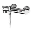 Nuie Arvan Wall Mounted Bath Shower Mixer – Chrome, photo 2