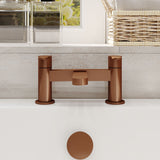 Nuie Arvan Bath Filler – Brushed Bronze