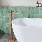 Nuie Arvan Bath Shower Mixer With Kit – Brushed Bronze