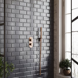 Nuie Arvan Twin Thermostatic Shower Valve – Brushed Bronze, Matt Black, Brushed Brass or Chrome