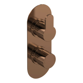 Nuie Arvan Twin Thermostatic Shower Valve With Diverter, photo 2