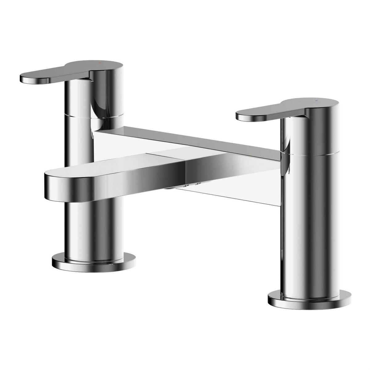Nuie Arvan Deck Mounted Bath Filler Tap – Chrome, photo 2