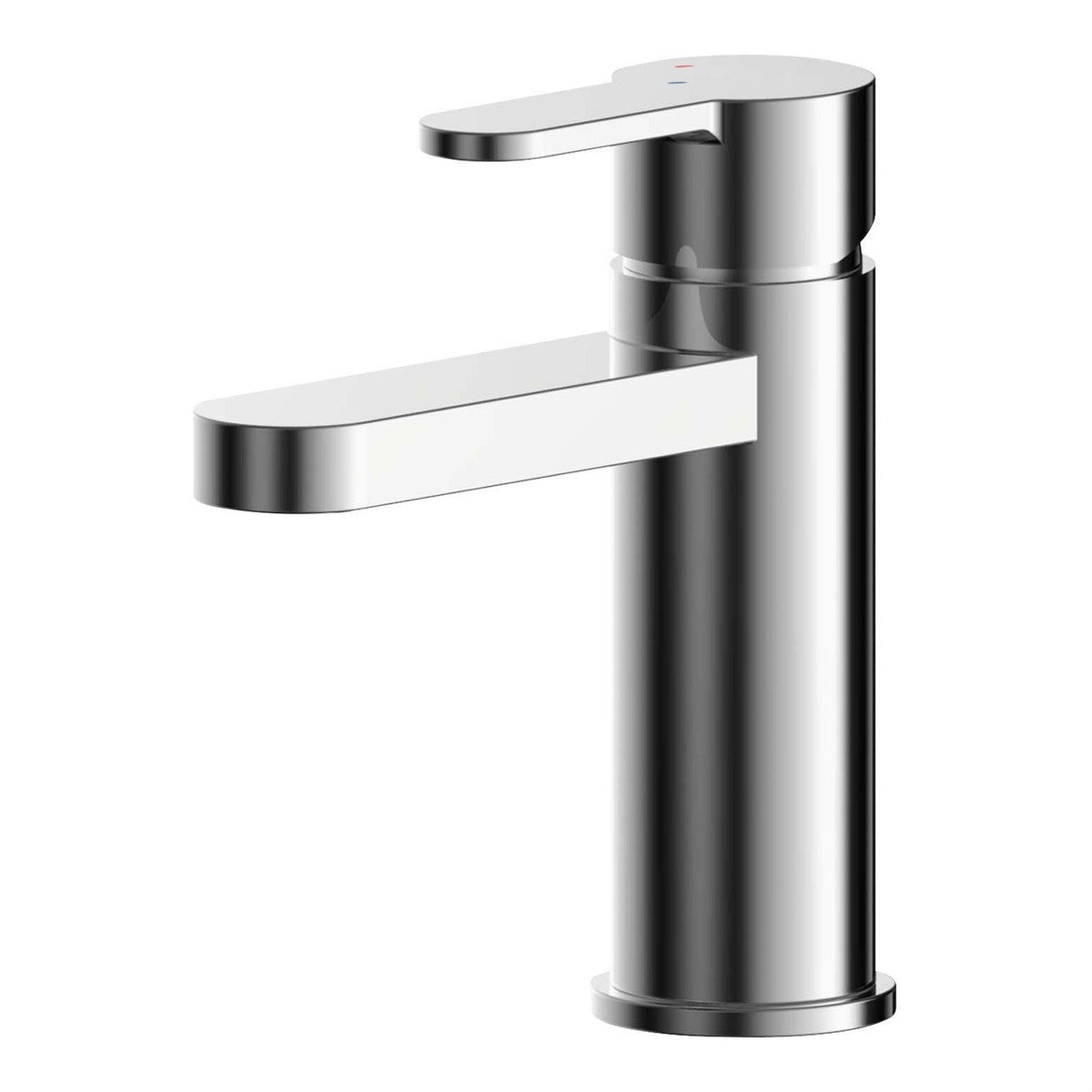 Nuie Arvan Eco Mono Basin Mixer With Push Button Waste – Chrome, photo 2