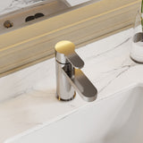 Nuie Arvan Eco Mono Basin Mixer With Push Button Waste – Chrome, photo 4