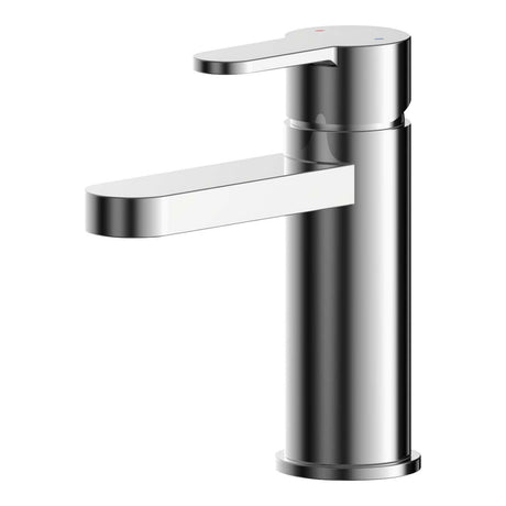 Nuie Arvan Mini Basin Mixer With Push Button Waste – Chrome, photo 2