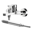 Nuie Arvan Wall Mounted Bath Shower Mixer With Kit – Chrome, photo 2