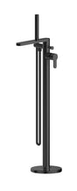 Nuie Arvan Free Standing Bath Shower Mixer – Matt Black, photo 2