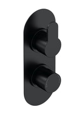 Nuie Arvan Twin Thermostatic Shower Valve With Diverter, photo 3