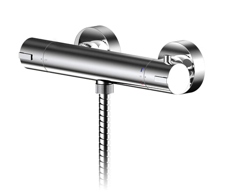 Nuie Arvan Thermostatic Bar Shower Valve – Chrome