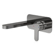 Nuie Arvan Brushed Wall Mounted 2 Tap Hole Pewter Basin Mixer – Brushed Pewter, photo 2