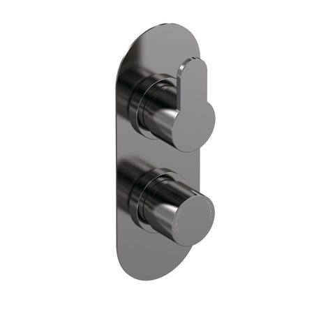 Nuie Arvan Twin Thermostatic Shower Valve With Diverter, photo 4