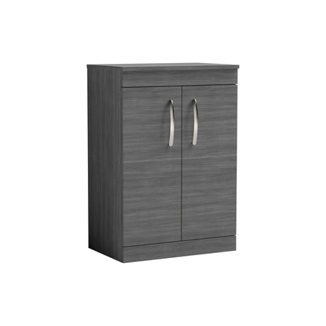 Nuie Athena 2 Door Floor Standing Vanity Unit With Worktop – 500mm & 600mm, photo 2