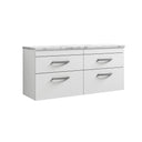 Nuie Athena 1200mm 4 Drawer Wall Hung Vanity Unit With Worktop, photo 4